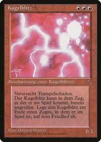 Ball Lightning (German) - "Kugelblitz", Renaissance