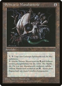 Black Mana Battery (German) - "Schwarze Manabatterie", Renaissance