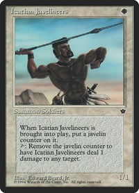 Icatian Javelineers (Beard, Jr.), Fallen Empires