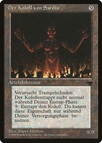 Colossus of Sardia (German) - "Der KoloB von Sardia", Renaissance