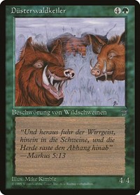 Durkwood Boars (German) - "Dusterwaldkeiler", Renaissance