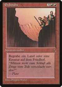 Fissure (German) - "Erdspalte", Renaissance
