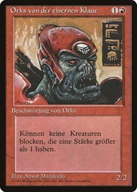 Ironclaw Orcs (German) - "Orks von der eisernen Klaue", Renaissance