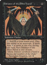 Initiates of the Ebon Hand (Foglio), Fallen Empires