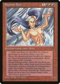 Tempest Efreet (German)- "Sturm-Ifrit", Renaissance