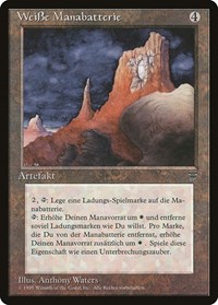 White Mana Battery (German) - "WeiBe Manabatterie", Renaissance