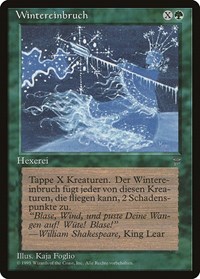 Winter Blast (German) - "Wintereinbruch", Renaissance