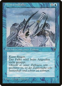 Zephyr Falcon (German) - "Westwindfalke", Renaissance
