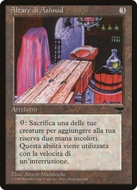 Ashnod's Altar (Italian) - "Altare di Ashnod", Renaissance