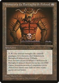 Ashnod's Battle Gear (Italian) - "Armatura da Battaglia di Ashnod", Renaissance