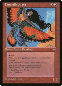 Bird Maiden (Italian) - "Fanciulla Alata", Renaissance