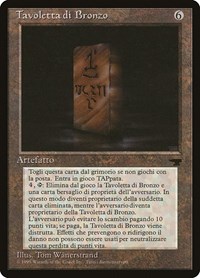 Bronze Tablet (Italian) - "Tavoletta di Bronzo", Renaissance