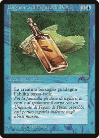 Fishliver Oil (Italian) "Unguento di Fegato di Pesce", Renaissance