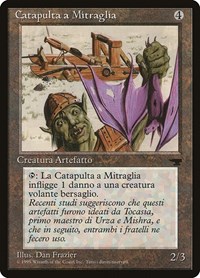 Grapeshot Catapult (Italian) - "Catapulta a Mitraglia", Renaissance
