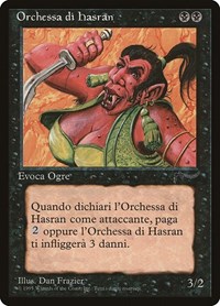 Hasran Ogress (Italian) - "Orchessa di hasran", Renaissance