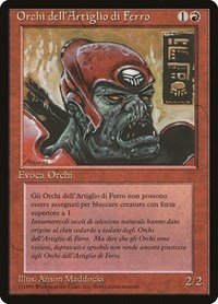 Ironclaw Orcs (Italian) - "Orchi dell'Artiglio di Ferro", Renaissance