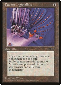 Jeweled Bird (Italian) - "Pavone Ingioiellato", Renaissance