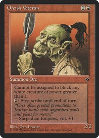 Orcish Veteran (Frazier), Fallen Empires
