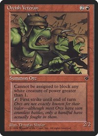 Orcish Veteran (Shuler), Fallen Empires