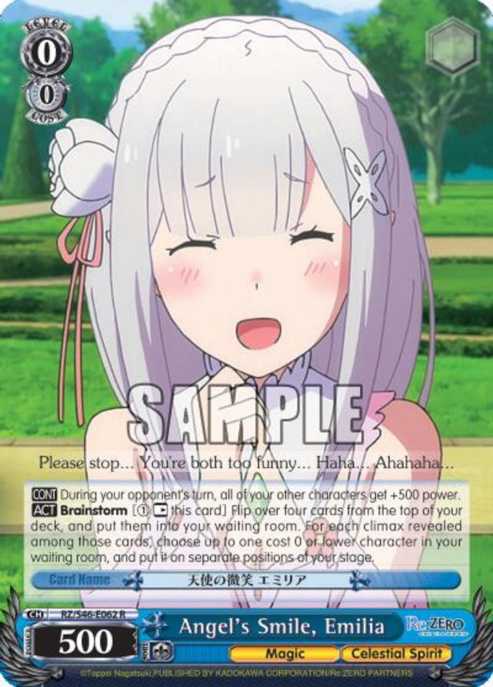 Angel's Smile, Emilia, Standard, front