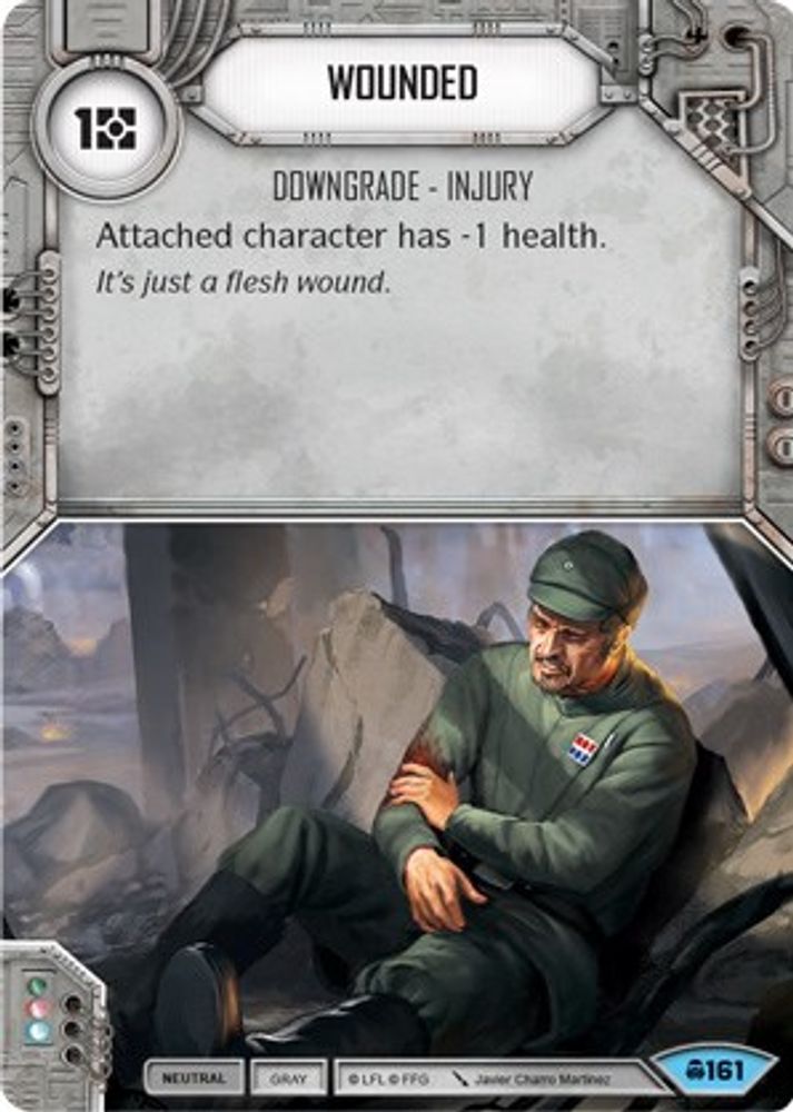Wounded, Standard, front
