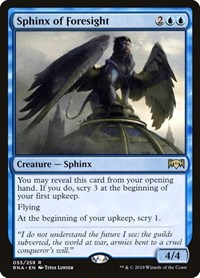 Sphinx of Foresight, Ravnica Allegiance