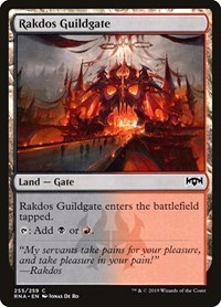 Rakdos Guildgate (255), Ravnica Allegiance