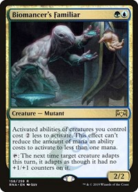 Biomancer's Familiar, Ravnica Allegiance