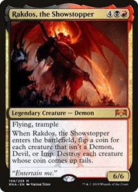 Rakdos, the Showstopper, Ravnica Allegiance