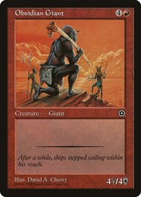 Obsidian Giant, Portal Second Age