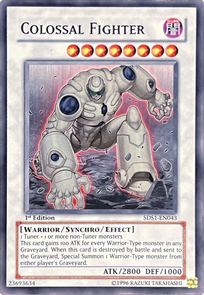 Colossal Fighter, 1st-edition, front