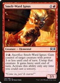 Smelt-Ward Ignus, Ravnica Allegiance