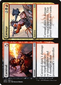 Carnival // Carnage, Ravnica Allegiance