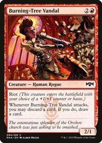 Burning-Tree Vandal, Ravnica Allegiance