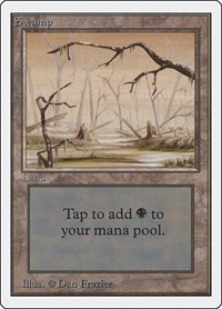 Swamp (B), Unlimited Edition