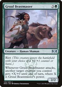 Gruul Beastmaster, Ravnica Allegiance