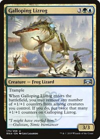 Galloping Lizrog, Ravnica Allegiance