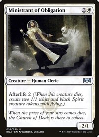 Ministrant of Obligation, Ravnica Allegiance