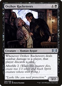 Orzhov Racketeers, Ravnica Allegiance