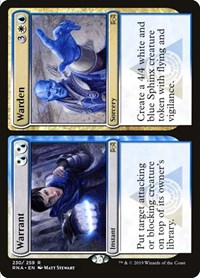 Warrant // Warden, Ravnica Allegiance