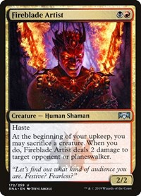 Fireblade Artist, Ravnica Allegiance