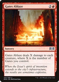 Gates Ablaze, Ravnica Allegiance