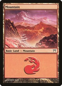 Mountain (299), Champions of Kamigawa