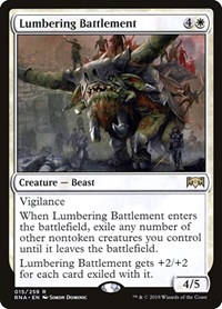 Lumbering Battlement, Ravnica Allegiance