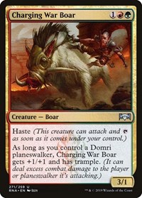 Charging War Boar, Ravnica Allegiance