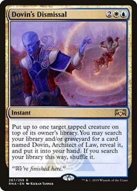 Dovin's Dismissal, Ravnica Allegiance