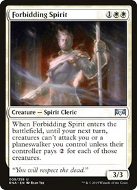 Forbidding Spirit, Ravnica Allegiance