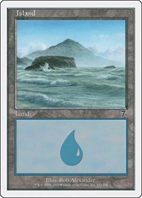 Island (333), 7th Edition