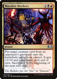 Macabre Mockery, Ravnica Allegiance