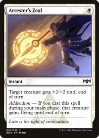 Arrester's Zeal, Ravnica Allegiance